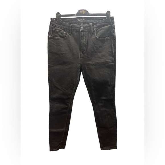 Free Assembly High Rise Skinny Black Jeans Size 16 - Picture 1 of 6